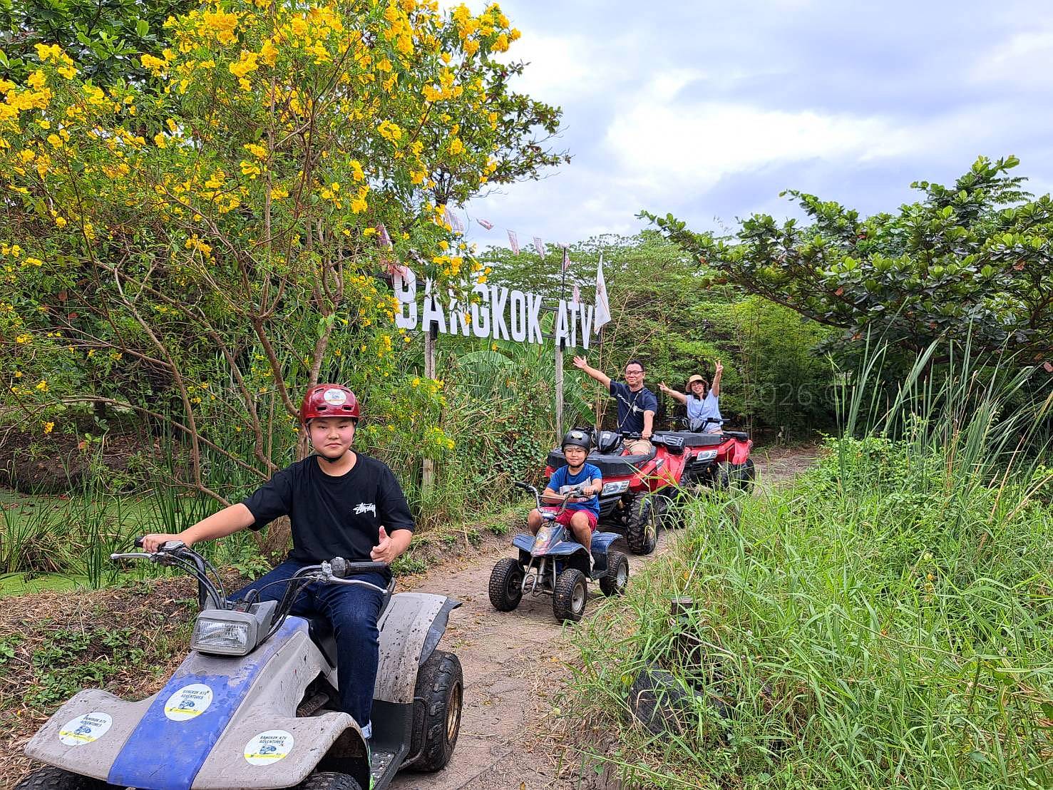 ATV track ride session Bangkok